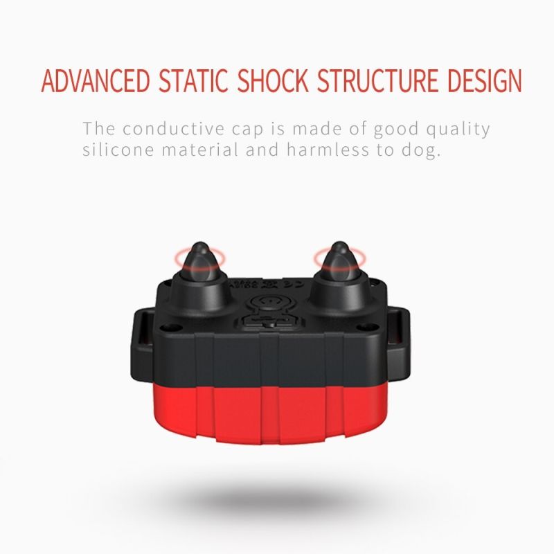 Novo Cão Treinamento Colares Recarregável Remoto Remoto Cão Elétrico Choque Colar Com Vibration Beep Treinando Colar De Cão Eletrônico
