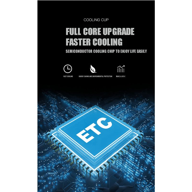 Portátil refrigerador elétrico verão bebida refrigerador chaleira instant copo de refrigeração rápida máquina de bebida fria máquina de aparelho pequeno