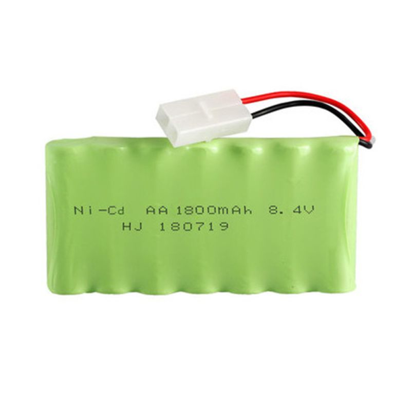  Ni-MH AA 8.4V 1800mAH 7PCS Bateria recarregável de alta capacidade