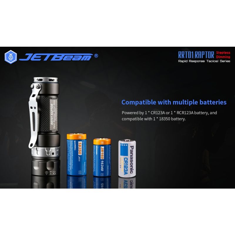 JetBeam Jet-RRT01 XP-L 950 LUMEN LED Lanterna LED