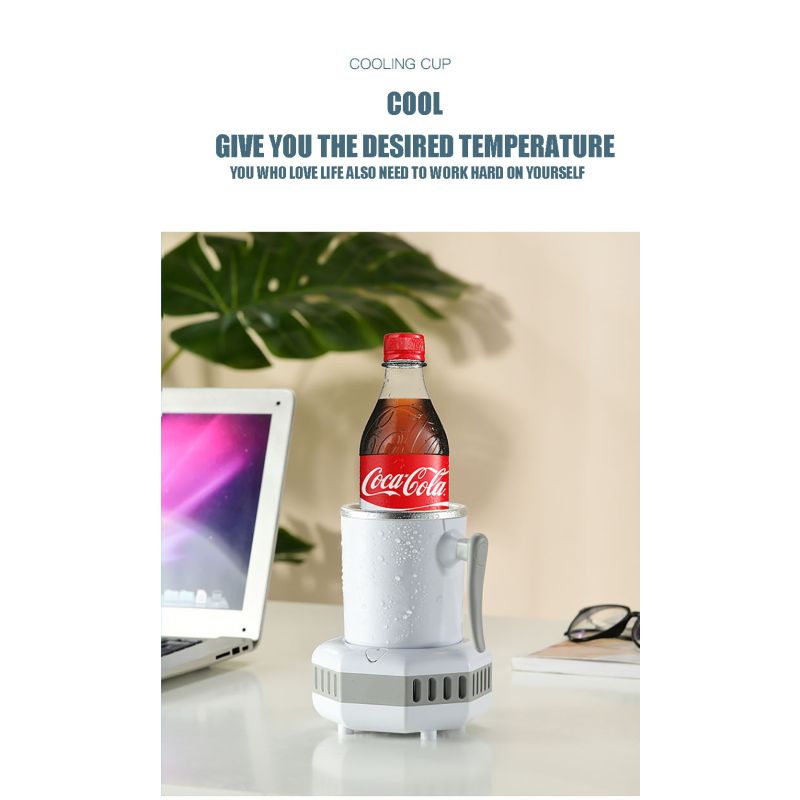 Portátil refrigerador elétrico verão bebida refrigerador chaleira instant copo de refrigeração rápida máquina de bebida fria máquina de aparelho pequeno