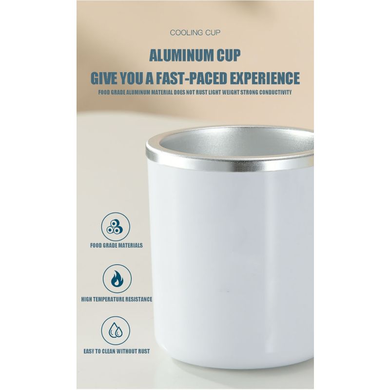 Portátil refrigerador elétrico verão bebida refrigerador chaleira instant copo de refrigeração rápida máquina de bebida fria máquina de aparelho pequeno