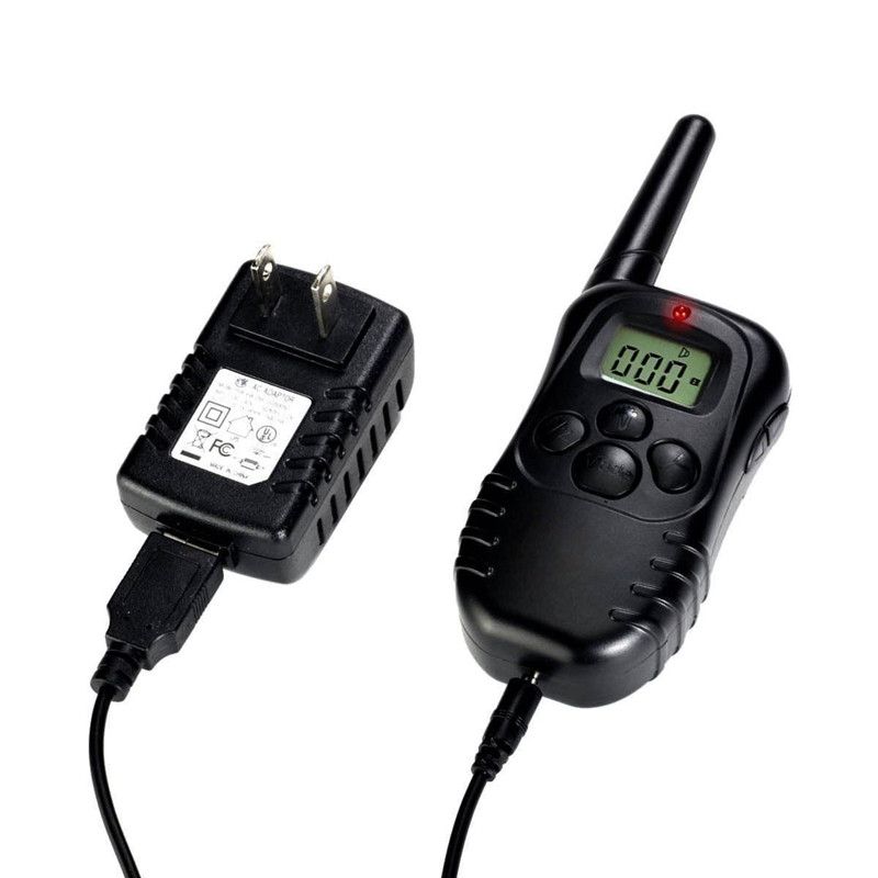 300m Cão Elétrico Colar De Treinamento À Prova D 'Água Pet Controle Remoto com LCD Remoto para Todo Size Choque Vibração Som Pet Collar