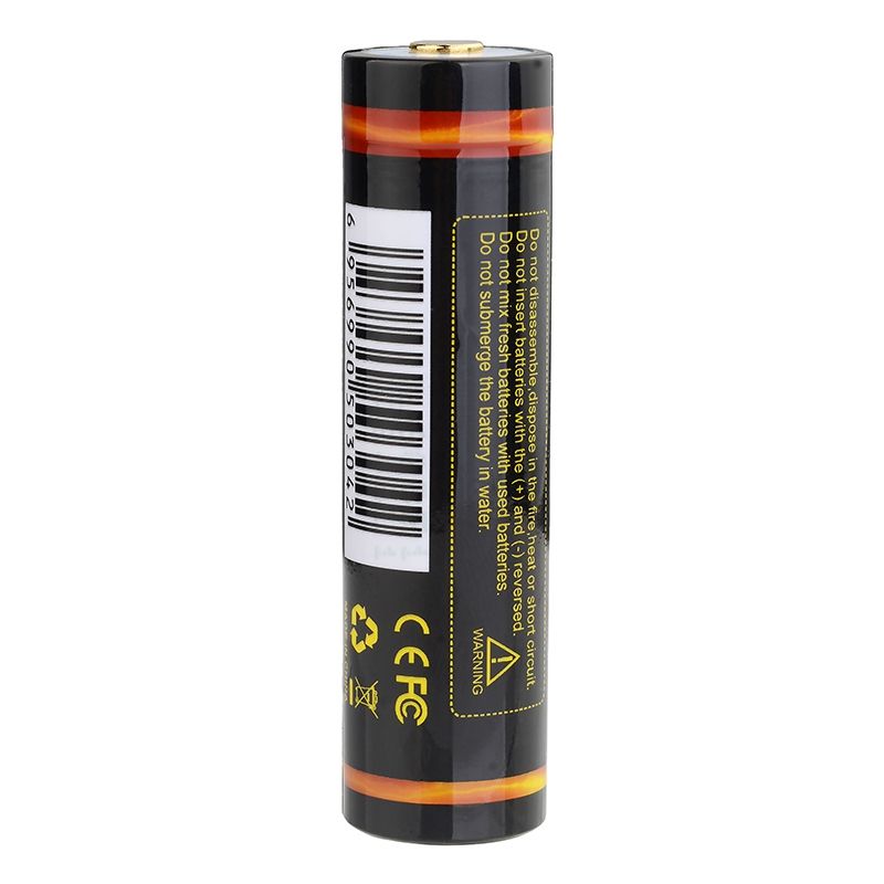 TrustFire 18650 3400mAh 3.7V Micro USB Recarregável Bateria Li-ion