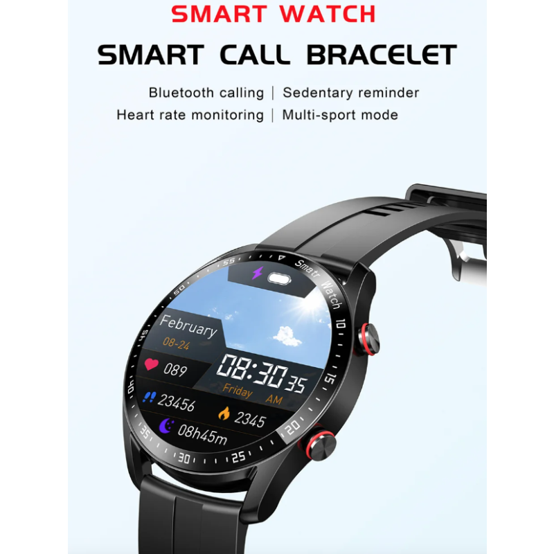 HW20 ECG+PPG Bluetooth Call Smart Watch