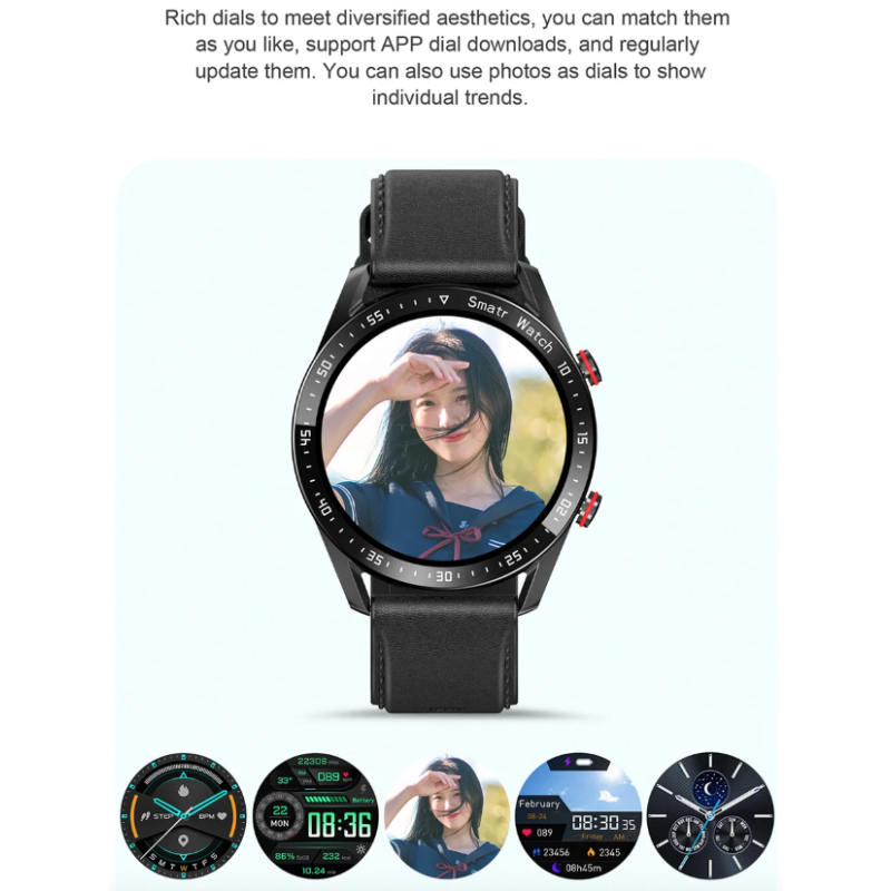 HW20 ECG+PPG Bluetooth Call Smart Watch