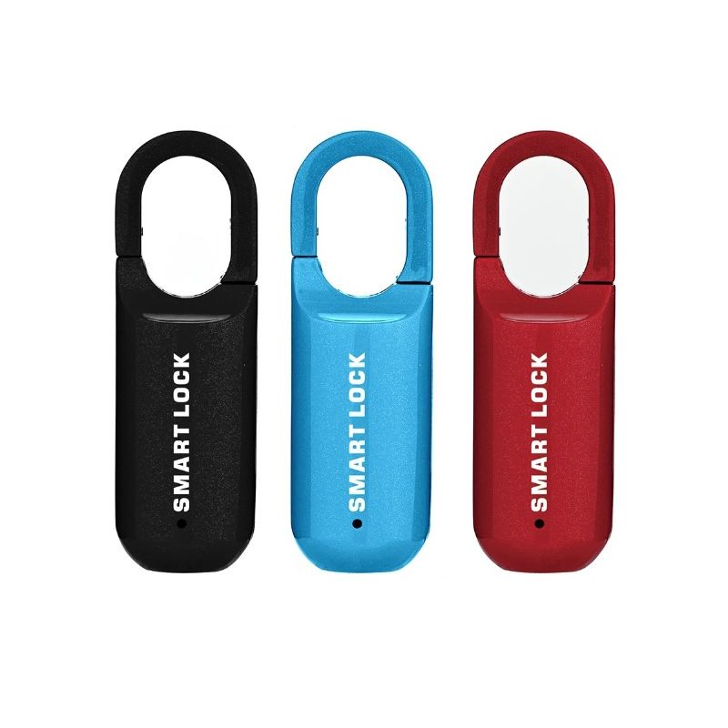 Mini Fingerprint Padlock Quick Unlock Keyless Access Durable Lock with Lightweight Design for Travel Security