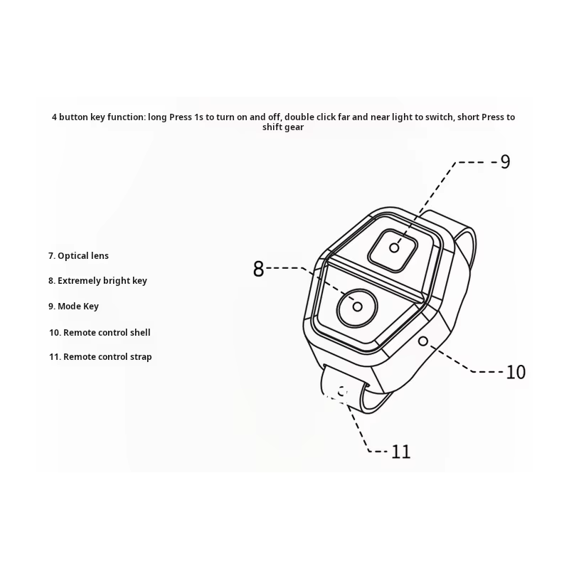 Bicycle Light Front 1000Lumen Bike Light USB Charging MTB Road Cycling Lamp Bicycle Accessories