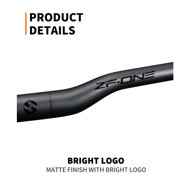 TOSEEK ZF-ONE MTB Carbon Handlebar 31.8mm Lightweight Matt Black 580mm 760mm Ergonomic Design Premium Quality