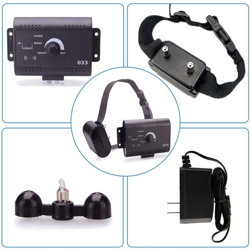 Electric Pet Fence Invisible Wireless Dog Fence System with Magnetic Field Induction Customizable Roaming Area