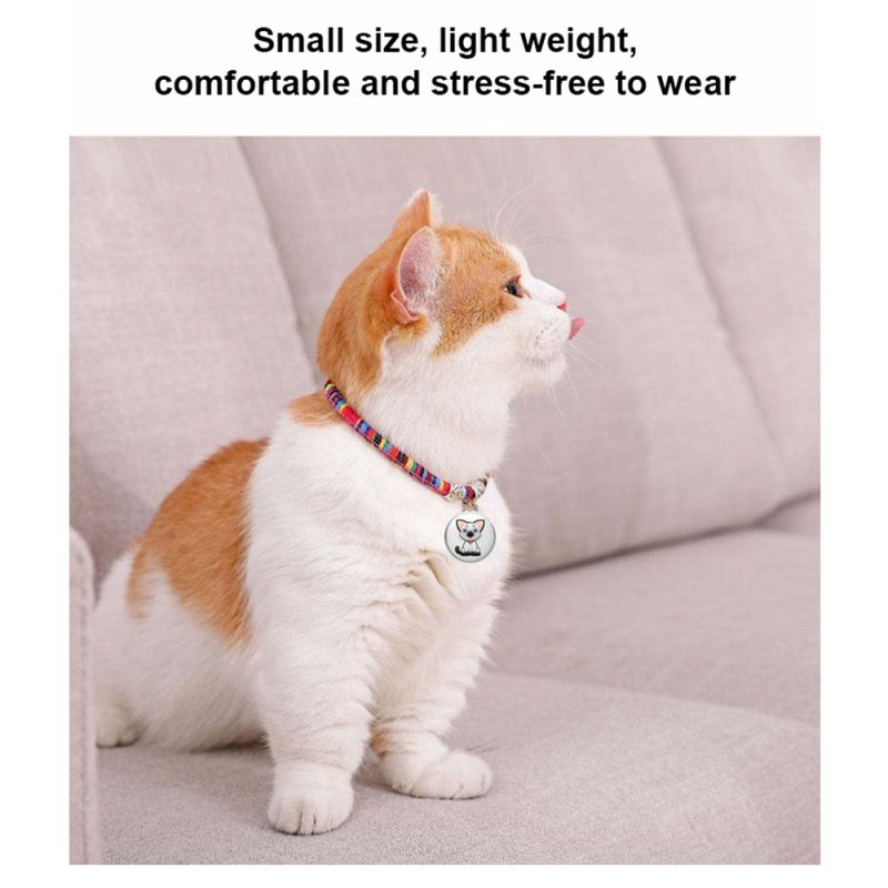 GPS Smart Waterproof Pet Locator Durable Real-Time Pet Tracking IP65 Waterproof Collar for Cats and Dogs