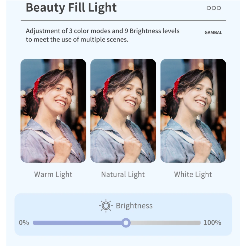 Q18 Selfie Stick with 360 Rotation and Smart Tracking Gimbal Stabilizer for Stable Mobile Photography