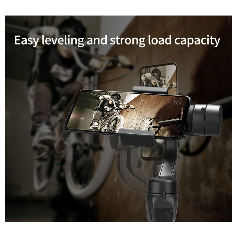 F6 3 Axis Gimbal Handheld Stabilizer Smooth Video Recording Smartphone Photography Action Camera Stabilizer