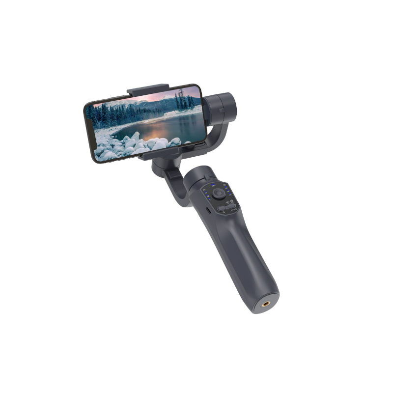 F10 Pro Stabilizer 3-Axis Phone Gimbal for Mobile Filmmaking with Smartphone Compatibility and Face Recognition