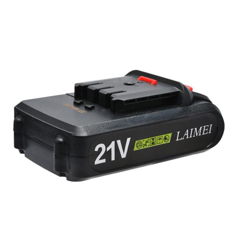  Bateria de lítio 21V li-ion li-íon ferramentas de energia recarregável broca para chave de fenda sem fio broca elétrica
