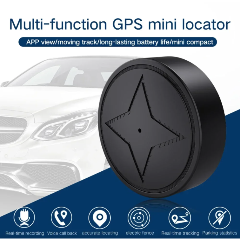 Mini GPS Tracker Strong Magnetic Mount Car Motorcycle Truck Trackers Vehicle Realtime Tracking Locator Anti-lost GPS Tracker