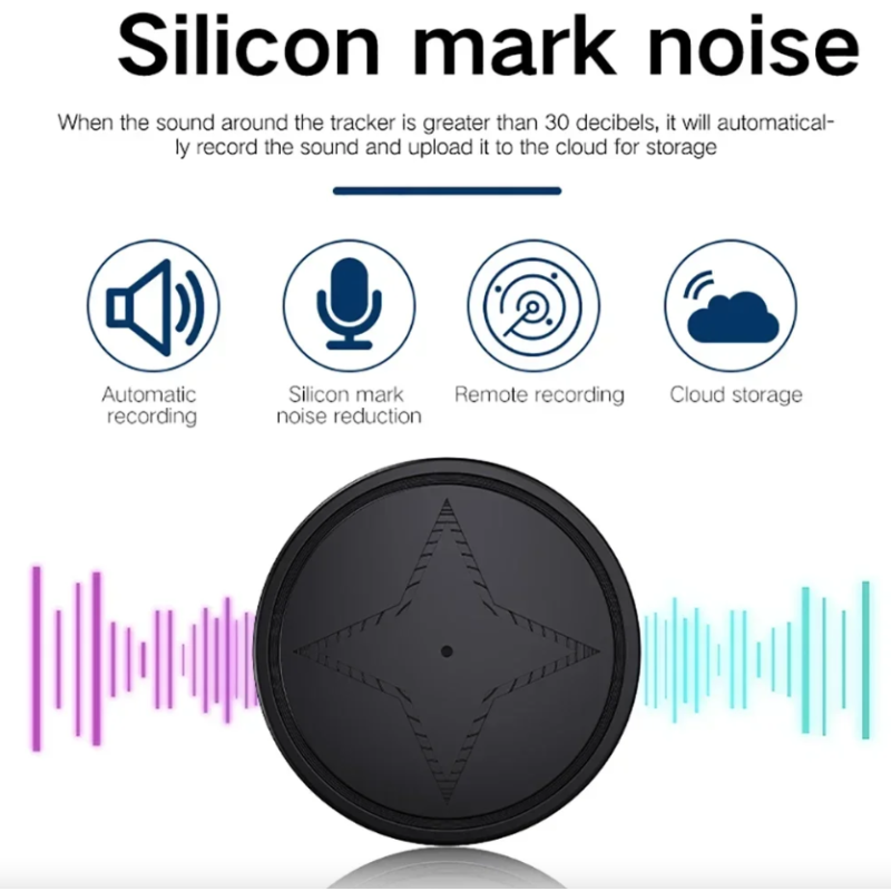 Mini GPS Tracker Strong Magnetic Mount Car Motorcycle Truck Trackers Vehicle Realtime Tracking Locator Anti-lost GPS Tracker