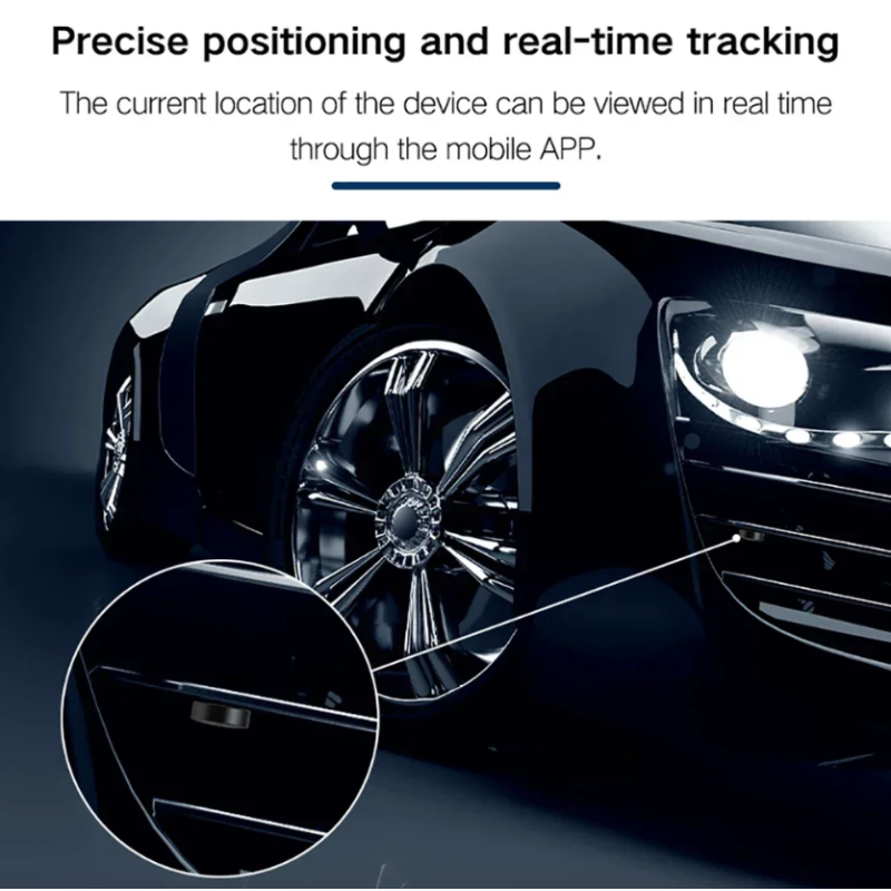 Mini GPS Tracker Strong Magnetic Mount Car Motorcycle Truck Trackers Vehicle Realtime Tracking Locator Anti-lost GPS Tracker