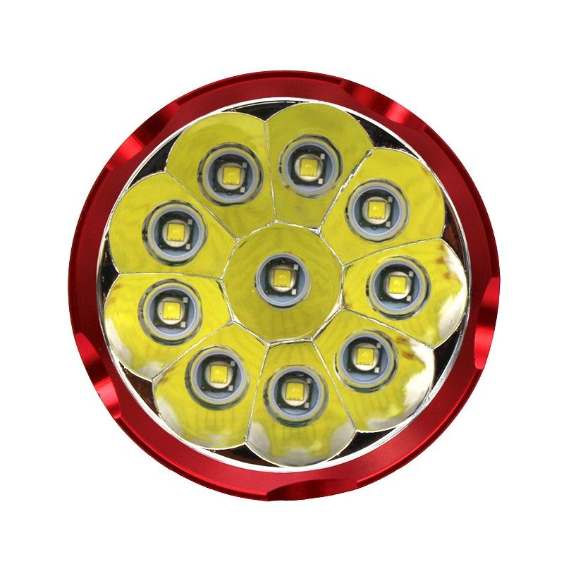 Sky Ray S110 10T6 / U2 10xT6 U2 10.000-Lumen LED Lanterna Tocha