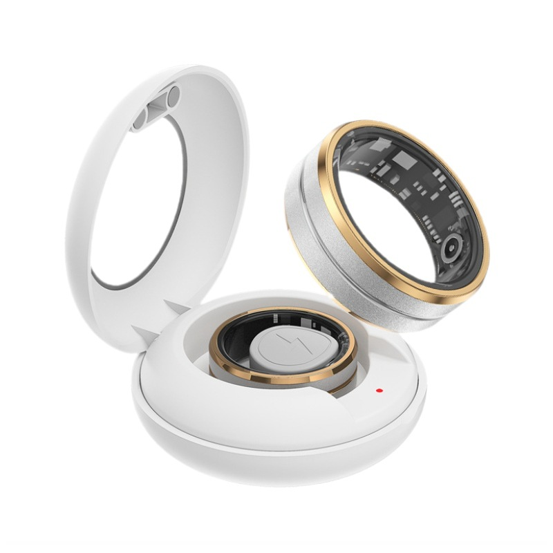 Multi-functional Smart Ring Wearable Technology with Heart Rate and Sleep Quality Tracking Stylish Accessory