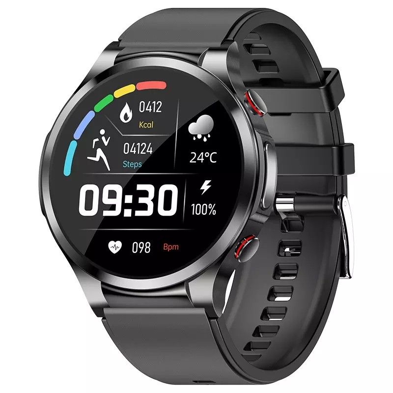 W11 Smart Watch 132 HD Heart Rate Blood Sugar ECG Body Temperature Fitness Bracelet for Health Monitoring
