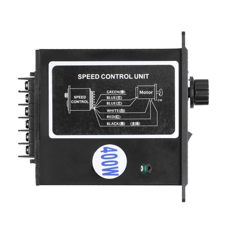 Portable 400W AC Speed Controller 220V Motor Control with Advanced Rotor Design and Durable ABS Housing