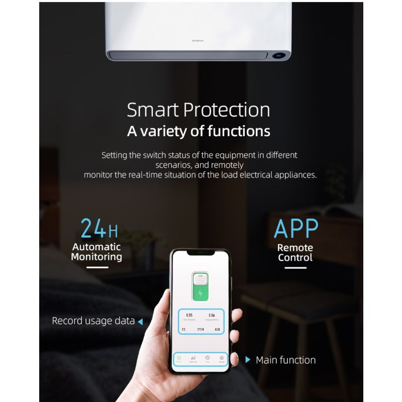 TUYA WIFI Smart Circuit Breaker for Smart Home wireless Remote Control Switch by APP TONGOU