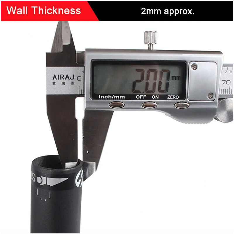 TOSEEK Full Carbon Handlebar 31.8mm Lightweight Aerodynamic Road Handlebar with Customizable Lengths