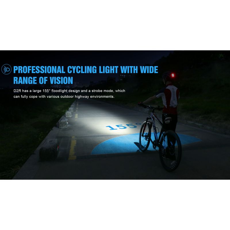 TrustFire D2R Bicycle Light 450LM Waterproof Front Light Type-C Rechargeable Cycling Lamp for Safety and Visibility