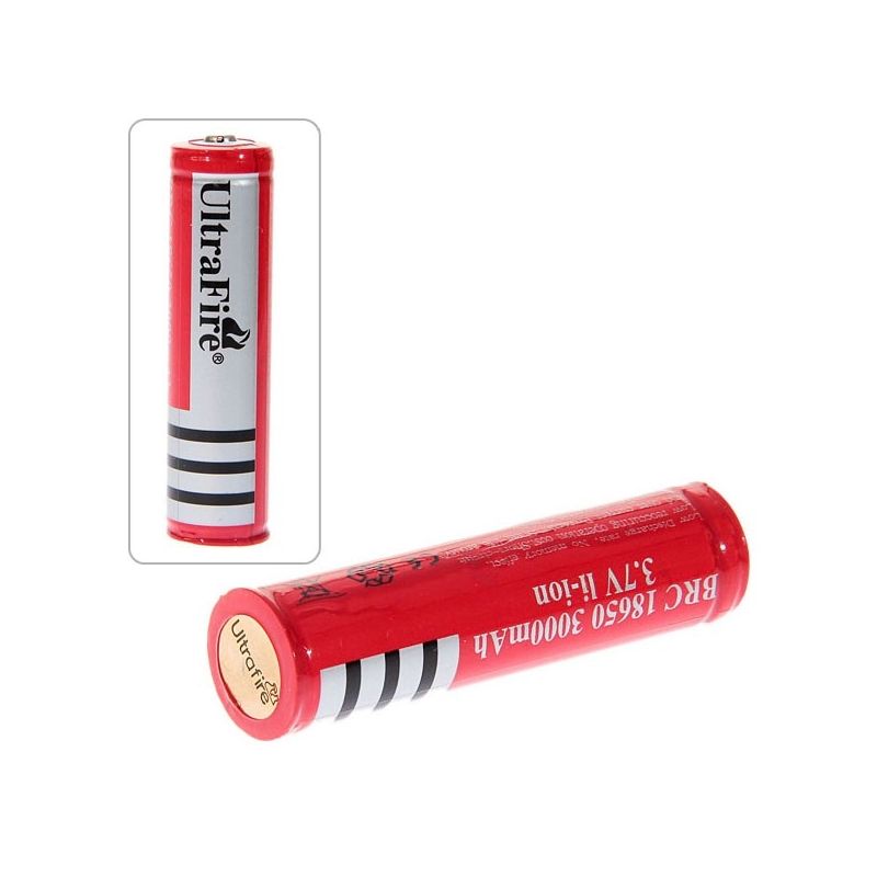  Ultrafire 18650 3.7V 3000mAh protegeu bateria recarregável li-ion
