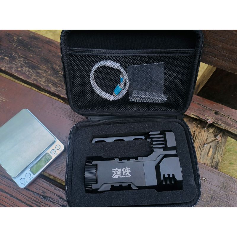 Manker Ranger MK39 II Durable Flashlight Combo Spotlight Floodlight USB Rechargeable for Hiking Camping