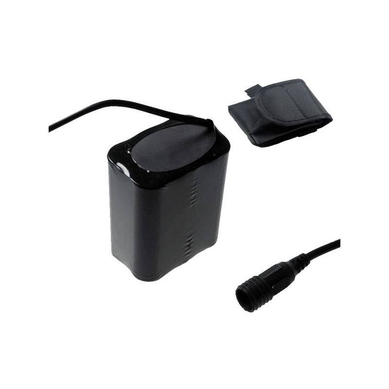 Parafuso da interface fixa 8.4V 6x18650 13200mAh Batteria da farol da bicicleta para a luz da bicicleta do diodo emissor de luz