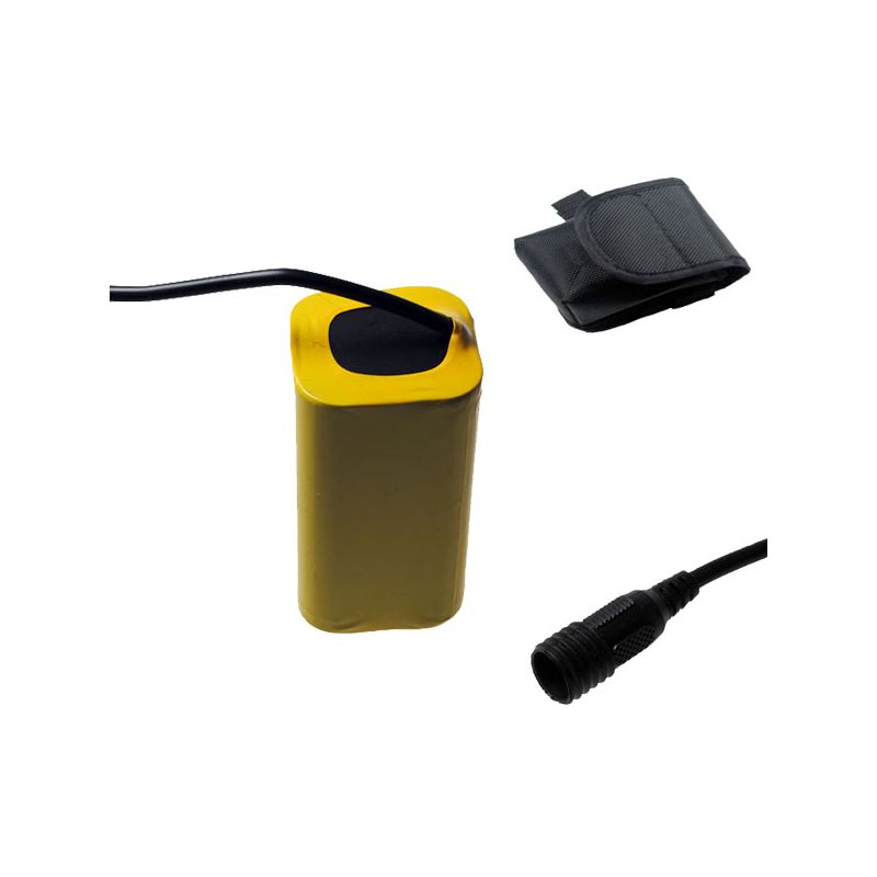 Interface fixa do parafuso 8.4V 4x18650 8800mAh Bateria da luz da bicicleta para a luz dianteira da bicicleta do diodo emissor de luz