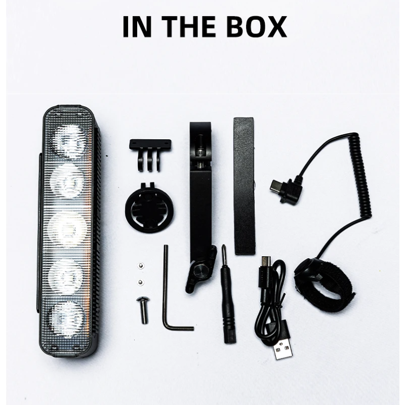 XOSS XL3000 Bike Light 3000 Lumens Waterproof Rechargeable Headlight for Night Rides Cycling Safety