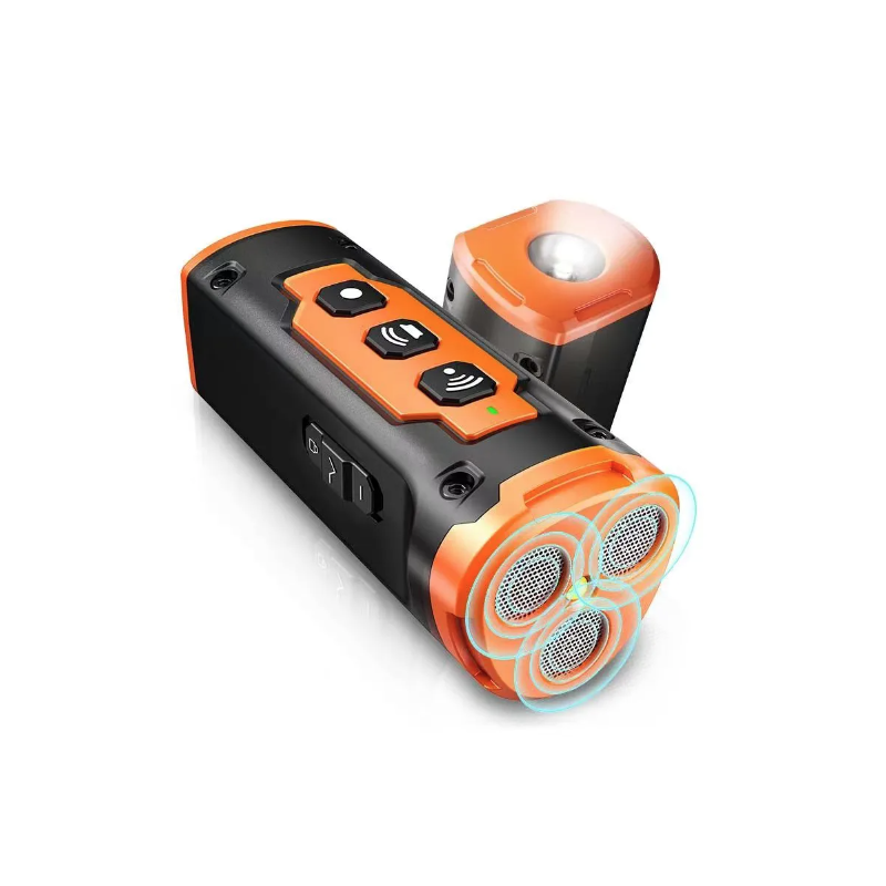 Rechargeable Pet Dog Repeller with Ultrasonic Technology Effective Dog Bark Control and LED Flashlight
