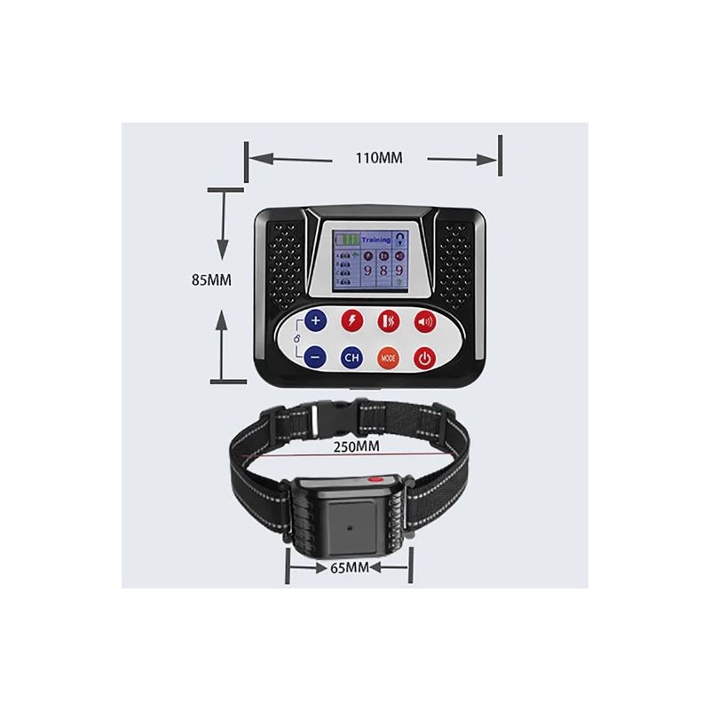 Pet Wireless Electronic Fence Smart Dog Training Device Two-in-One Ergonomic Anti-Barking Collar 2025