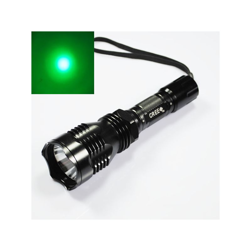Uniquefire HS-802 Green Light Light Range LED Lanterna
