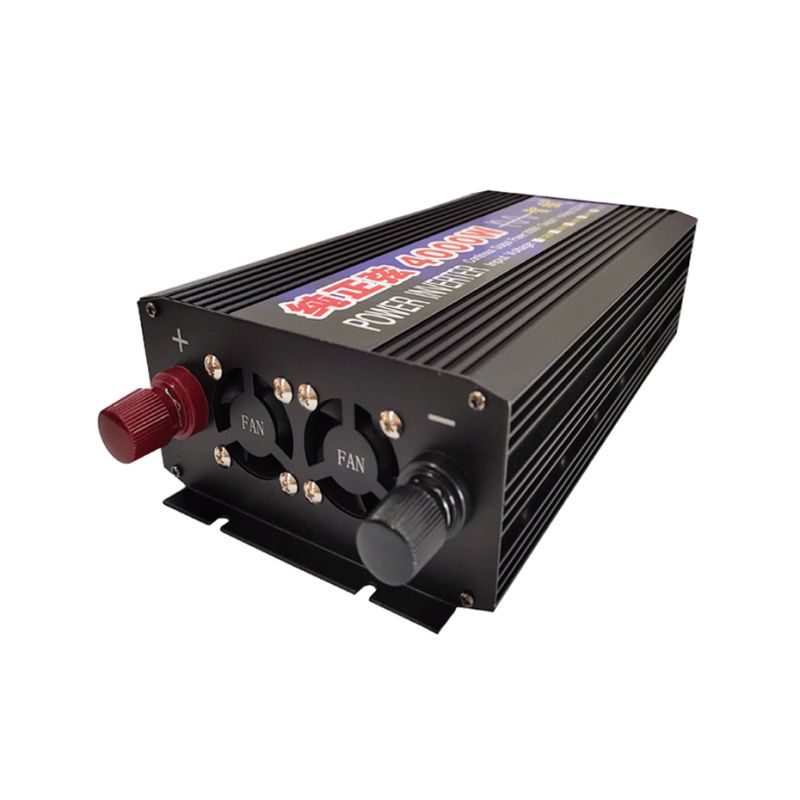 Inversor de onda senoidal pura 2000W 3000W 4000W Power Inversores de carro solar com display LED DC 12V 24V para conversor de tensão AC 220V