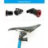XLite100 Intelligent Bike Tail Light USB Bicicleta Inteligente Freio Luz traseira Luz de Segurança Visual Aviso Lanterna