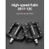 Rolamentos de vedação ultraleve ROCKBROS Pedais de bicicleta Ciclismo Nylon Estrada bmx Mtb Pedais Plataforma plana Peças de bicicleta Acessórios