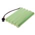 12V AA 1800mAh Ni-MH Big SM Plug Battery Eco-Friendly High-Capacity Rechargeable for Model Airplanes