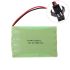 12V AA 1800mAh Ni-MH Big SM Plug Battery Eco-Friendly High-Capacity Rechargeable for Model Airplanes