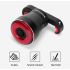 ROCKBROS Q5 bicicleta inteligente com sensor de freio automático IPx6 à prova d'água LED carregamento ciclismo lanterna traseira para bicicleta