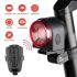 ANTUSI A8 Bicicleta de estrada anti-roubo, trava de alarme, freio automático, ciclismo, luz traseira, controle remoto, luz traseira, bicicleta, MTB, sem fio, campainha