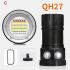 UV 395-400nm Lanterna de mergulho 15x2 luz branca / 4x luz vermelha / 4x luz UV LED lanterna de tocha de mergulho