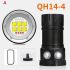 UV 395-400nm Lanterna de mergulho 15x2 luz branca / 4x luz vermelha / 4x luz UV LED lanterna de tocha de mergulho