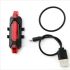 Balança traseira da cauda traseira da cauda traseira da cauda traseira da bicicleta de USB portátil