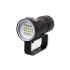 UV 395-400nm Lanterna de mergulho 15x2 luz branca / 4x luz vermelha / 4x luz UV LED lanterna de tocha de mergulho