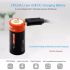 16340 650mAh 3.7V Micro USB Recarregável Li-ion Bateria