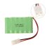 Bateria recarregável Ni-MH 6 AA 7,2 V 1800 mAh